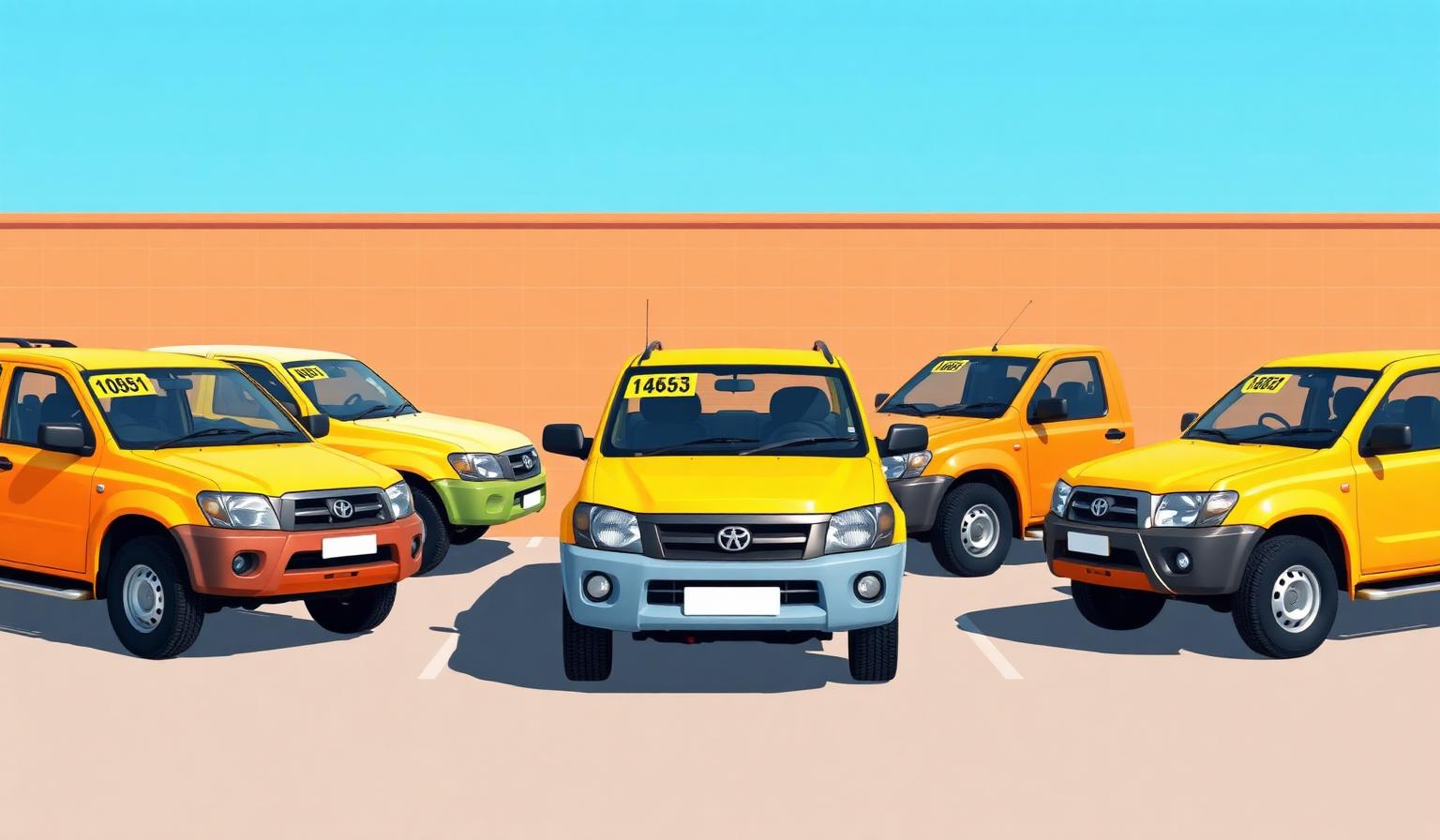 Bakkies for Sale in South Africa: Hilux vs Ranger vs D-Max vs Amarok